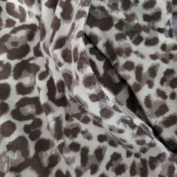 ❤️264 Umgee Animal Leopard Print Cinched Waist Wide Leg Jumpsuit - Picture 5 of 7